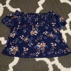 Off the shoulder top